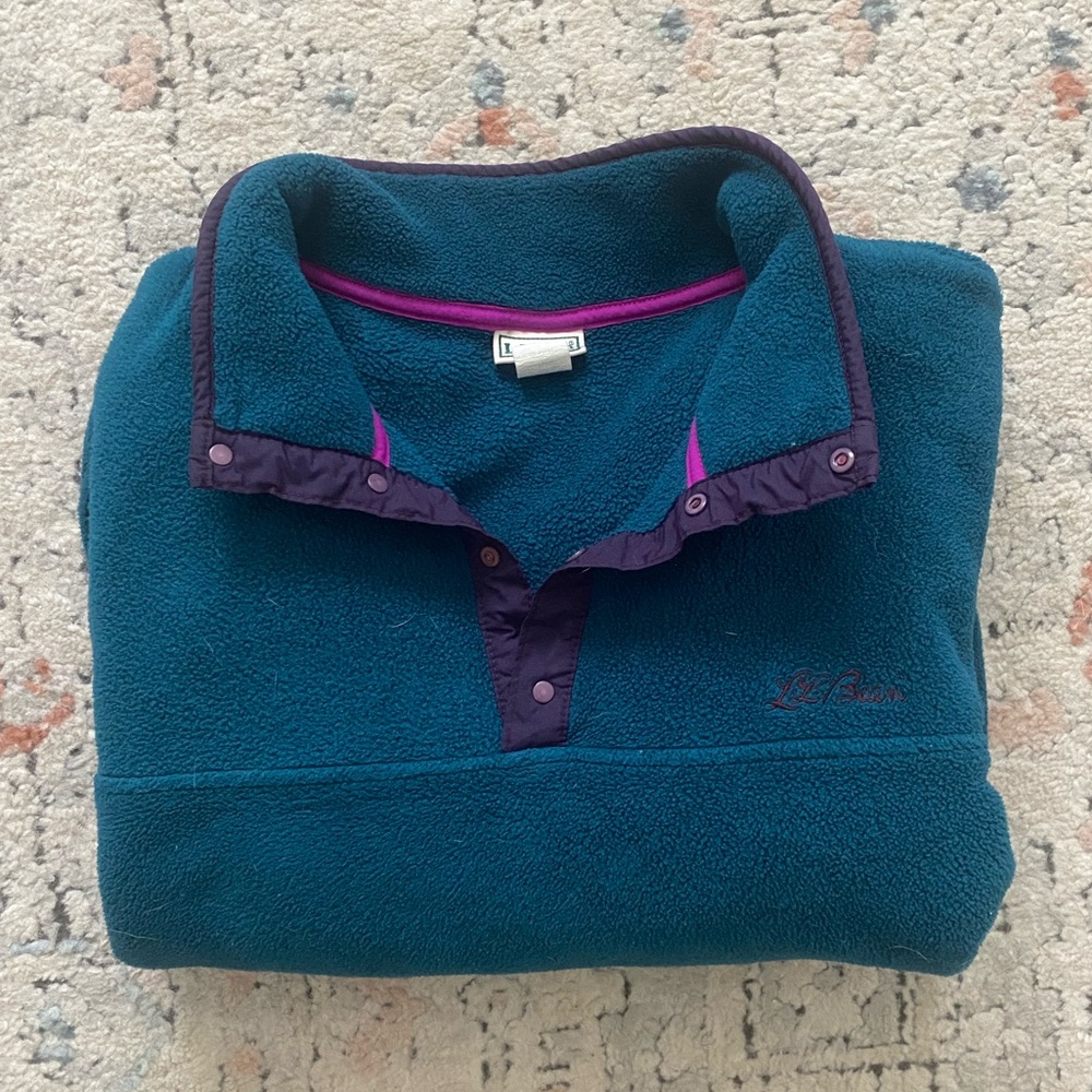 L.L. Bean Vintage Quarter Snap